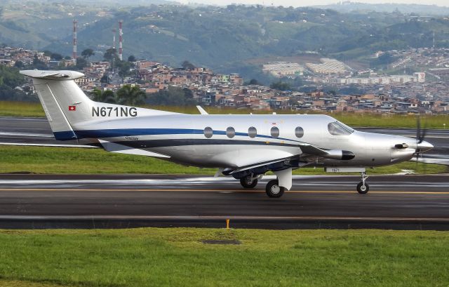 Pilatus PC-12 (N671NG)