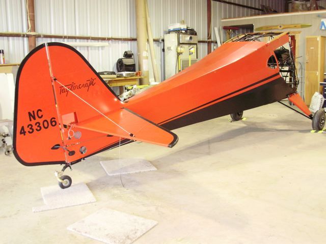 NAC43306 — - 1946 BC12-D undergoing total restoration - will fly in Spring 2009