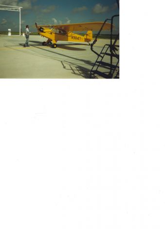 N98417 — - Refueling at Sundance Airport, OKC  mid 90s