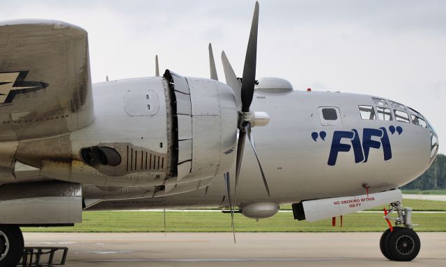 Boeing B-29 Superfortress (N529B) - The Commemorative Air Force’s B-29, “FiFi” during its stay at Porter Co. Regional. 7/11/23. 