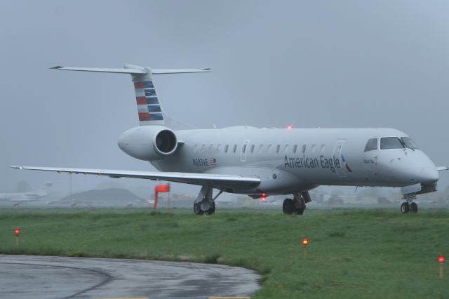 Embraer ERJ-145 (N683MD) - April 16, 2023 - leaving Allentown PA