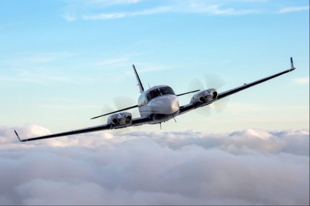 Piper Navajo (N411US) - Courtesy: Aviation Photo Crew