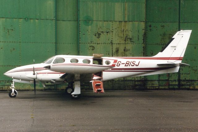 Cessna 340 (G-BISJ) - Seen here in Jun-88.br /br /Reregistered N340DW 24-Sep-03.
