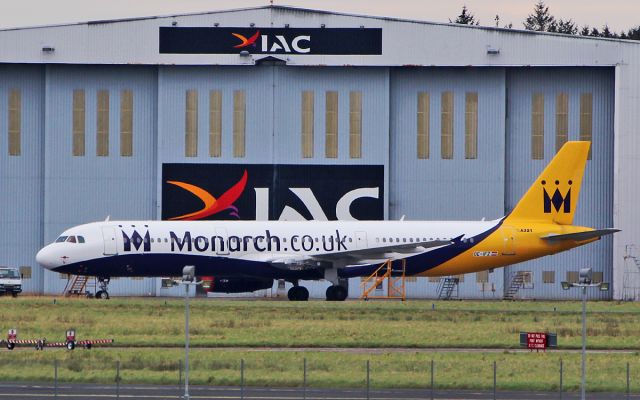 Airbus A321 (OE-IFZ) - monarch a321-231 oe-ifz at shannon 5/2/18.