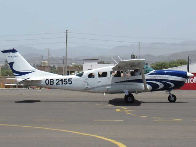 Cessna T207 Turbo Stationair 8 (OB-2155) - Aerosantos