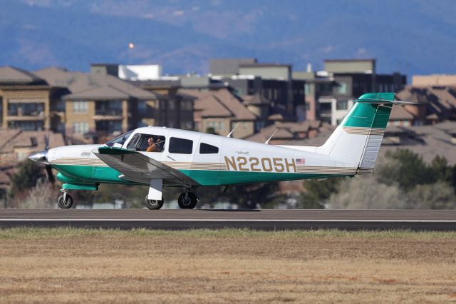 Piper Turbo Arrow 4 (N2205H) - Departing KAPA for Dalhart, TX 11-12-2023