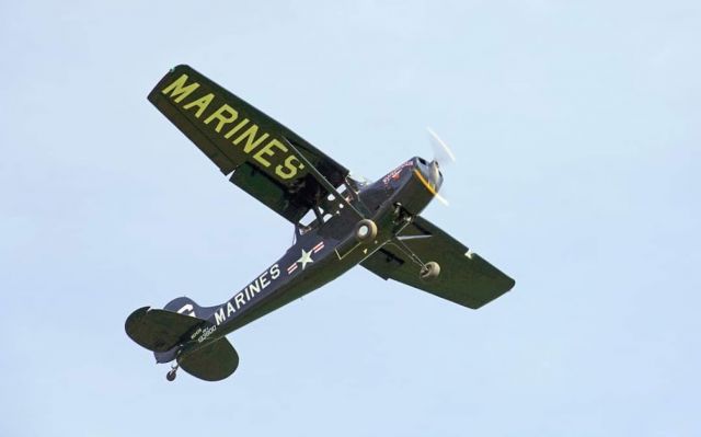 Cessna L-19 Bird Dog (N5262G) - Picture taken by Alexander Davidson. 