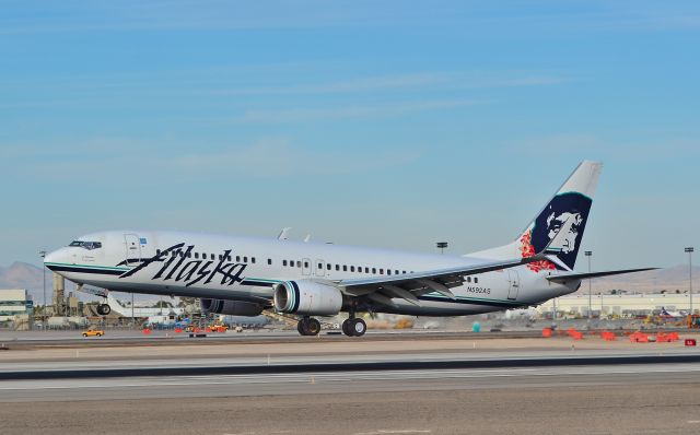 Boeing 737-800 (N592AS) - N592AS Alaska Airlines 2008 Boeing 737-890 - cn 35190 / ln 2511 - split scimitar winglet - Las Vegas - McCarran International Airport (LAS / KLAS)br /USA - Nevada October 30, 2014br /Photo: Tomás Del Coro