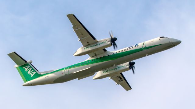 de Havilland Dash 8-400 (JA856A) - Bombardier DHC-8-402Q Dash 8[DH8D]br /August.09.2015 Hakodate Airport [HKD/RJCH] JAPAN