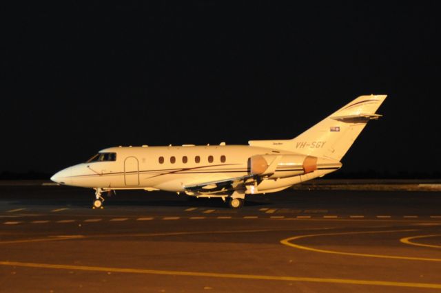 Hawker 800 (VH-SGY)