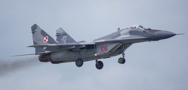 — — - International Air Tattoo 2016 Fairfordbr /MIG 29 Polish Air Force