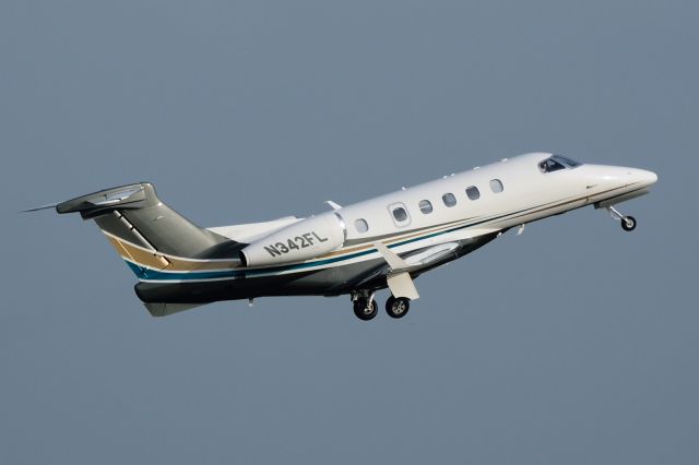 Embraer Phenom 300 (N342FL) - 01/03/2015. Departing KTPA late afternoon for KPBI.   