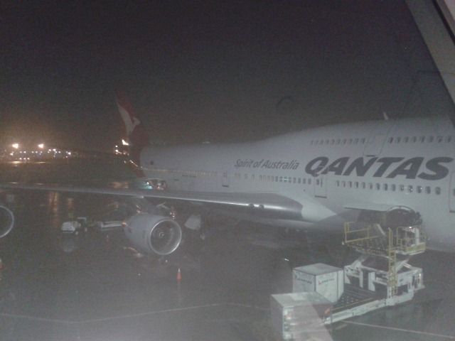 Boeing 747-400 (VH-OJT) - Terminal 7, JFK - 12/01/2015