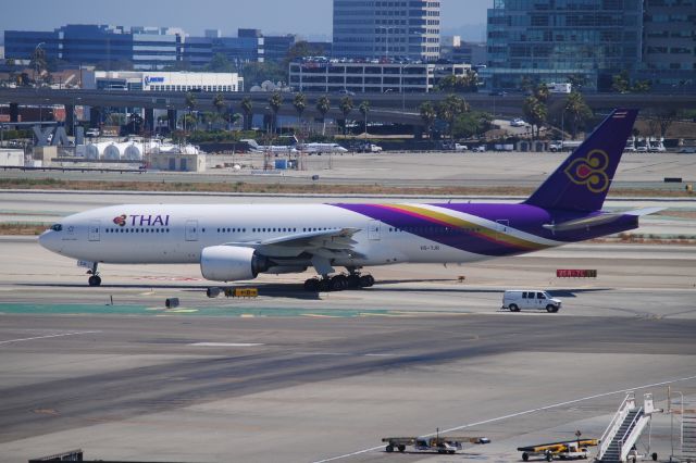 Boeing 777-200 (HS-TJR) - My hard to get THAI!  HS-TJR!!