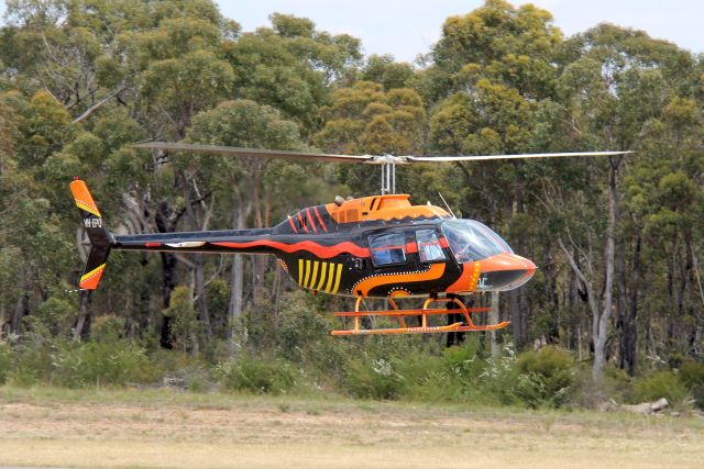 — — - Bell 206 Jet Ranger IIbr /Photo: 04.11.12br /Hard landing, severe damage, no crew injuries, on 31 Just 2013br /See ATSB report: https://www.atsb.gov.au/publications/investigation_reports/2013/aair/ao-2013-122/