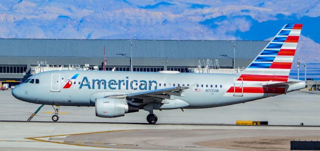 Airbus A319 (N717UW) - N717UW American Airlines 1999 Airbus A319-112 s/n 1069 - Las Vegas - McCarran International (LAS / KLAS)br /USA - Nevada,  January 18, 2019br /Photo: TDelCoro