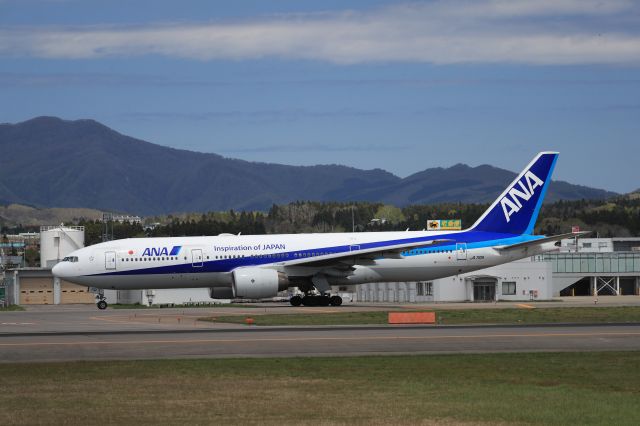 Boeing 777-200 (JA710A) - May 11th 2019:HKD-HND.