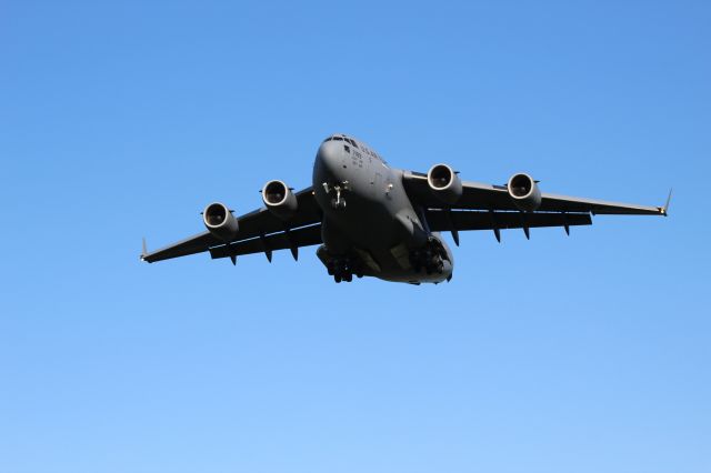 Boeing Globemaster III (07-7189) - Photo Taken Sunday 6/4/17. Landing on runway 30L at MSP. 