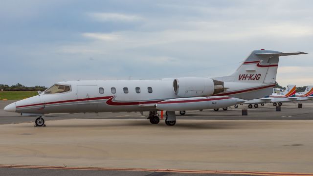 Learjet 35 (VH-KJG)