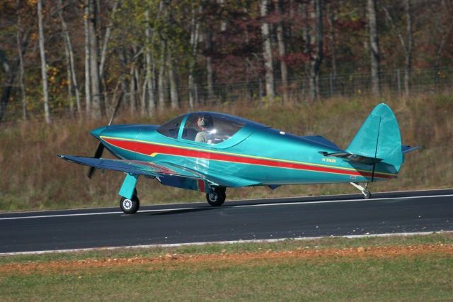 TEMCO Swift (N3760K) - N3760K on landing rollout Runway 22 at SRB-Upper Cumberland Regional Airport