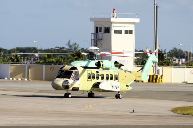 Sikorsky Helibus (N179P) - N179P departing TNCM for TJPJ after a stop over for fuel and crew rest.