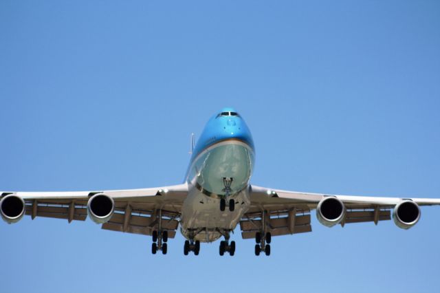 AIRFORCE1 — - Air Force 1 landing in Lake Charles, La (KCWF) Chennault Field for Pres. Trump's visit to Hackberry LNG Plants