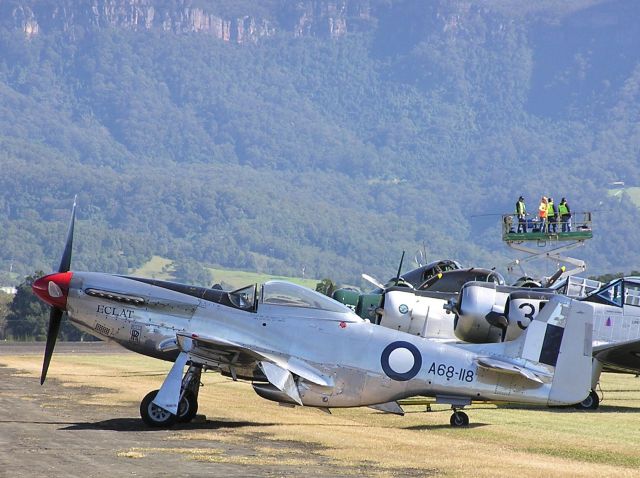 A68118 — - This Great looking Mustang is named "Eclat" & was restored to airworthy service on 19/04/1981.