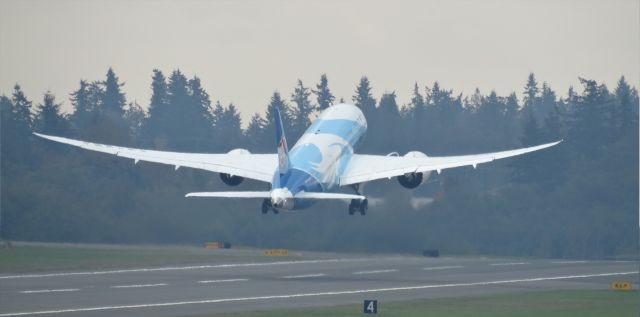 Boeing 787-8 (B-2727) - Brand new China Southern Dreamliner on its Delivery flight at Boeing Everett WA USAbr /Watch some liveries herebr /a rel=nofollow href=http://www.youtube.com/user/OwnsGermanyhttp://www.youtube.com/user/OwnsGermany/a