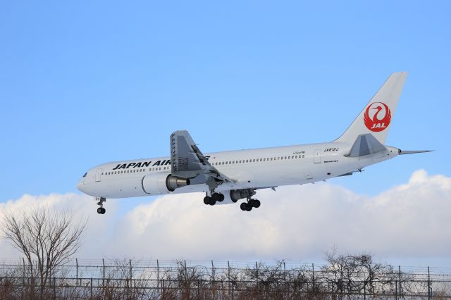 BOEING 767-300 (JA612J) - January 8,2023:HND-HKD.