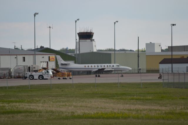 Fairchild Dornier SA-227DC Metro (N3108B) - Sitting on North Freight Tarmac at KFSD - 4-20-2012