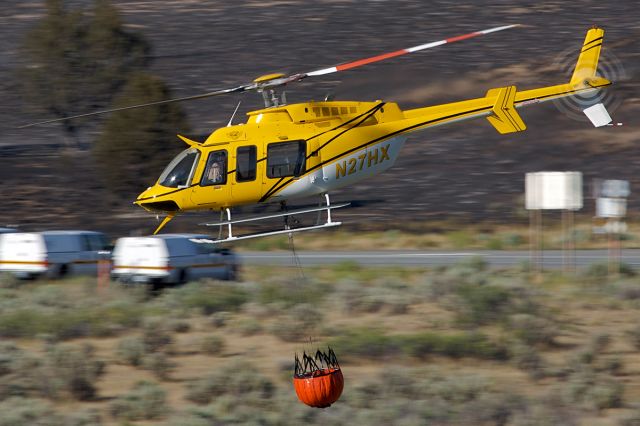 N27HX — - Fighting the Trailer 1 fire at US395/N. Red Rock Rd. north of Hallelujah jctn. June 15th 2009