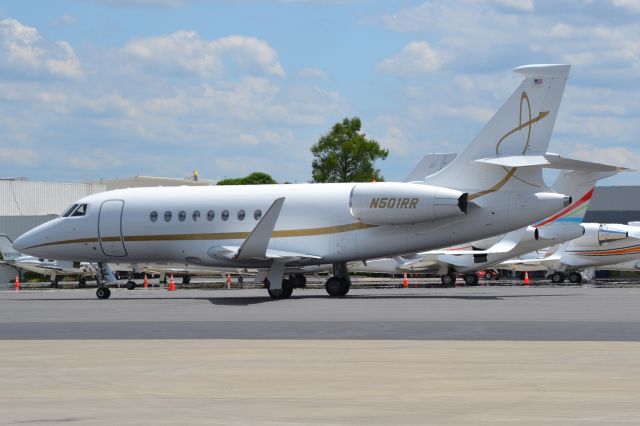 Dassault Falcon 2000 (N501RR) - MILLROCK AVIATION FINANCIAL LLC (Sonic Automotive) at KCLT - 5/6/21