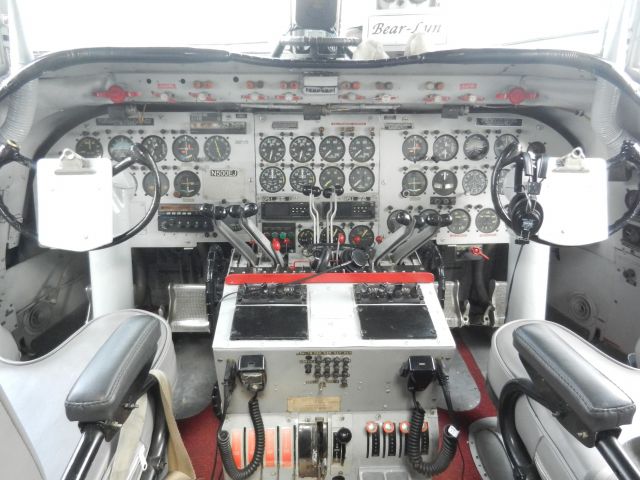 Douglas C-54 Skymaster (N500EJ) - This Is The Cockpit Of The Spirit Of Freedom