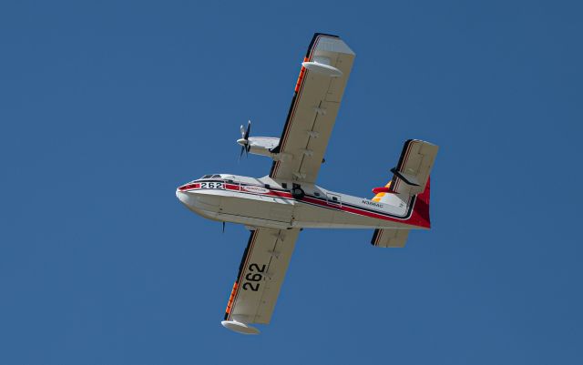 Canadair CL-415 SuperScooper (N386AC) - ð¥ FIGHTING WILD FIRES ð¥ ON EASTERN WASHINGTON JULY 2021