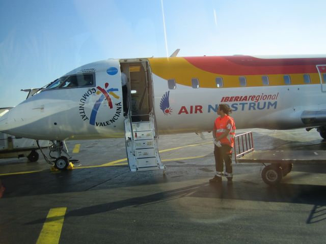 Canadair Regional Jet CRJ-200 (EC-IJE) - At Nice Apt