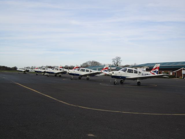 Piper Cherokee — - My local flying club - Airways Flying Club; their Warriors are brilliantly equipped and kept in top shape. Hats off to their engineers!