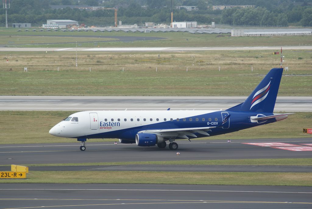 Embraer ERJ-190 (G-CIXV) - Eastern Airways EMB170LR cn111 lsd from Gecas