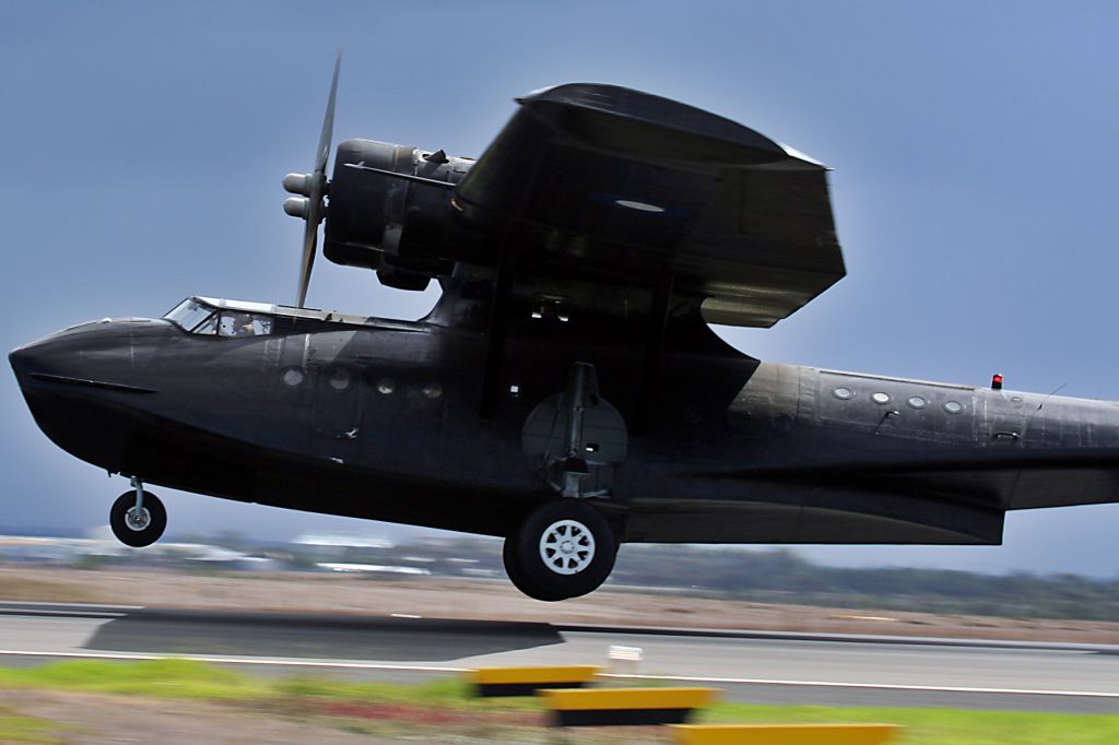 Canadair CL-1 Catalina (VH-PBZ) - Consolidated PBY Black Cat owned by www.hars.org.au