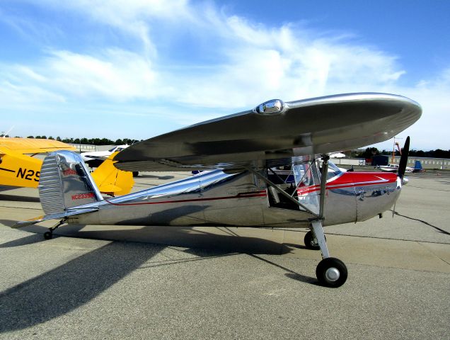 Cessna 120 (N2339N) - On the ramp