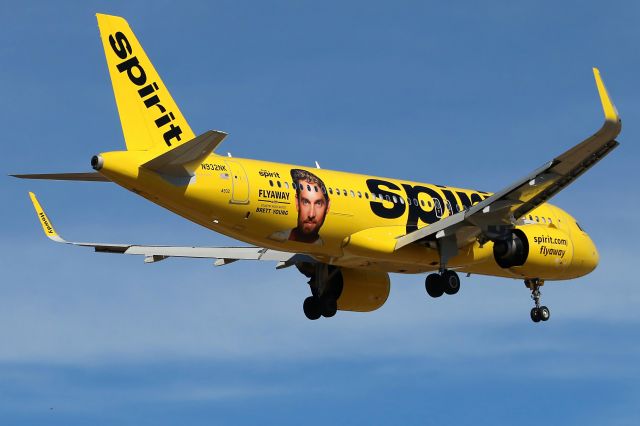 Airbus A320 (N932NK) - Spirit ..Brett Young Music 