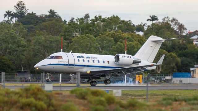 Canadair Challenger (VH-OFA) - QGAir