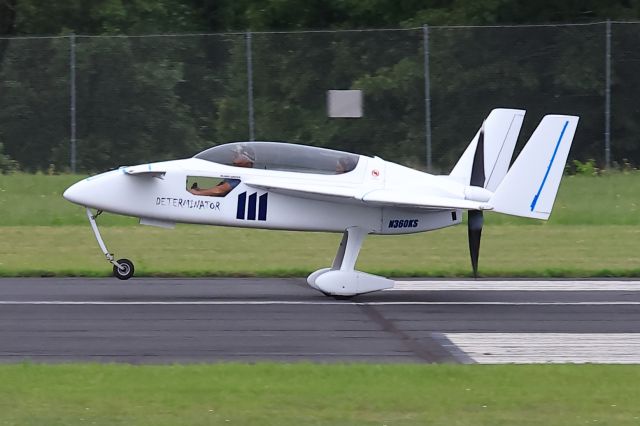 RUTAN Long-EZ (N360KS) - Morning launch for AirVenture Cup Race, 21 July 2024