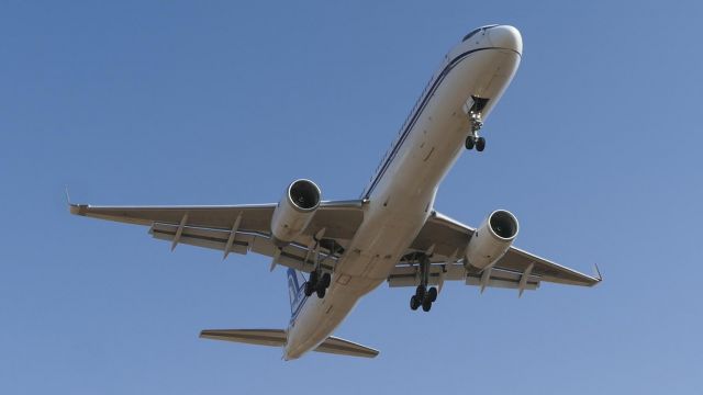 Boeing 757-200 (SX-RFA) - On landing RW31 from Benghazi