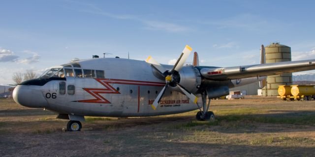 — — - Fairchild C-119 Flying Boxcar at Greybull, WY