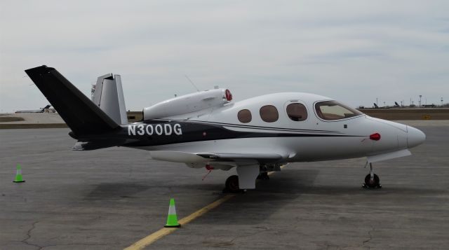 Cirrus Vision SF50 (N300DG) - Up close shot of a Vision Jet SF50 at BUF's FBO!