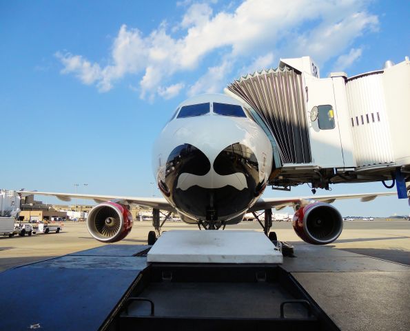 Airbus A320 (N849VA) - Joe.........?  Is that you ?