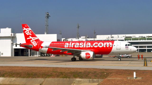 Airbus A320 (HS-ABU) - AirAsia Airbus A320-216 HS-ABU in Bangkok Don Mueang