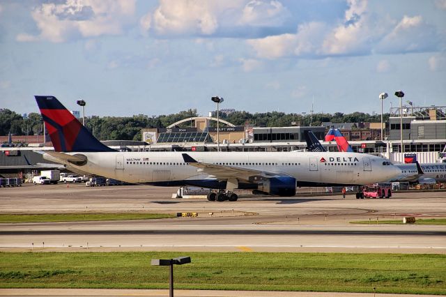 Airbus A330-300 (N857NW) - Taken 9/1/14 by Erica Eide.