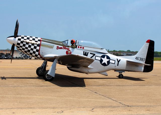 North American P-51 Mustang (N20TF) - At Barksdale Air Force Base.