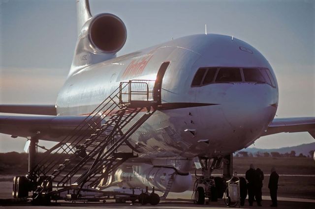 Lockheed L-1011 TriStar (N140SC) - Orbital Sciences Corporation L-1011 N140SC Stargazer carried the High Energy Solar Spectroscopic Imager (HESSI) spacecraft from Vandenberg Air Force Base, California to the Kennedy Space Center in Florida on Friday February 1, 2002.